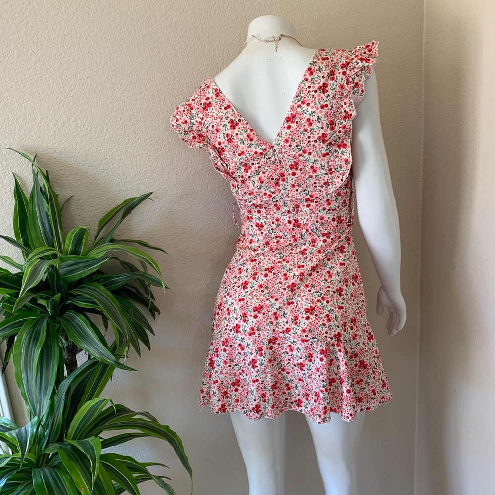 🆕 Summer Fling - Babydoll Floral Mini Dress - Picture 6 of 8